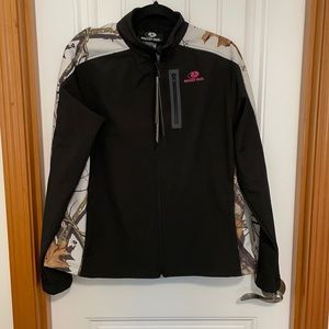 Nwt mossy oak white camo jacket size large